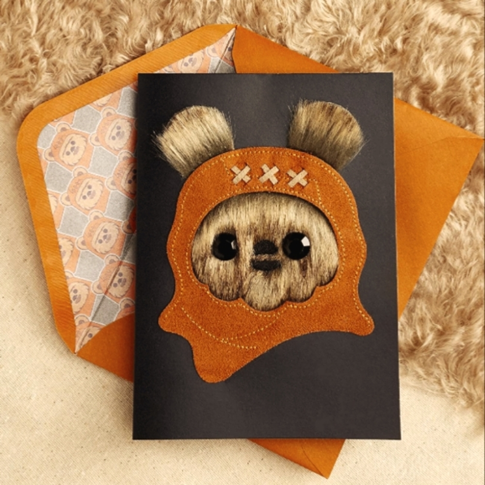 Papyrus Ewok Birthday Card